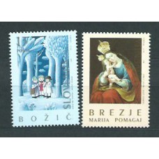 Eslovenia - Correo 1995 Yvert 120/1 ** Mnh Navidad