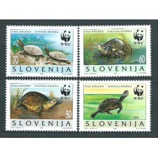 Eslovenia - Correo 1996 Yvert 122/5 Fauna WWF ** Mnh