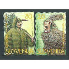 Eslovenia - Correo 1997 Yvert 164/5 ** Mnh Carnaval