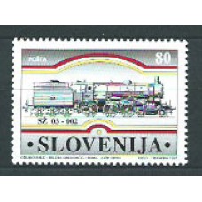 Eslovenia - Correo 1997 Yvert 175 ** Mnh Trenes