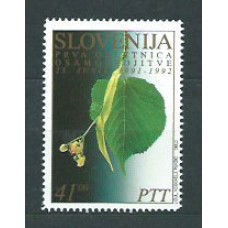 Eslovenia - Correo 1992 Yvert 26 ** Mnh Flora