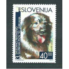 Eslovenia - Correo 1992 Yvert 28A ** Mnh Fauna perro