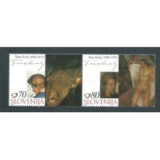 Eslovenia - Correo 2000 Yvert 299/300 ** Mnh Pintura