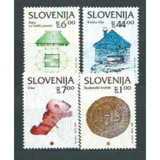 Eslovenia - Correo 1993 Yvert 37/40 ** Mnh Patrimonio cultural