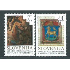 Eslovenia - Correo 1993 Yvert 43/4 ** Mnh