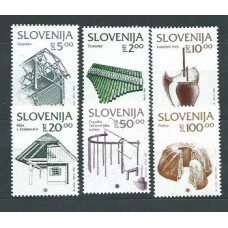 Eslovenia - Correo 1993 Yvert 49/54 ** Mnh Patrimonio cultural