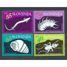 Eslovenia - Correo 1993 Yvert 58/61 ** Mnh Dauna