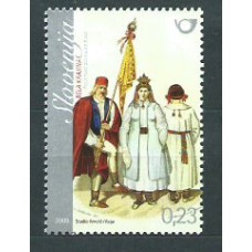 Eslovenia - Correo 2009 Yvert 635 ** Mnh Trajes regionales