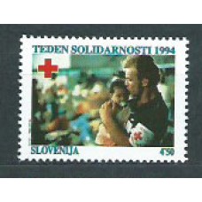 Eslovenia - Beneficencia Yvert 8 ** Mnh Cruz roja