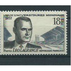 Francia - Correo 1957 Yvert 1120 ** Mnh  Leo Lagrange