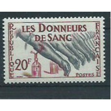 Francia - Correo 1959 Yvert 1220 ** Mnh  Donantes de sangre