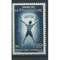 Francia - Correo 1959 Yvert 1224 usado   Poliomelitis