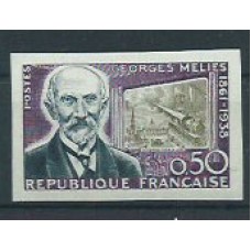 Francia - Correo 1961 Yvert 1284 Sin dentar ** Mnh  Georges Méliès