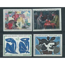 Francia - Correo 1961 Yvert 1319/22 ** Mnh  Pinturas