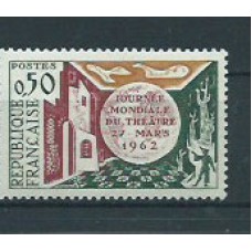 Francia - Correo 1962 Yvert 1334 ** Mnh  Teatro