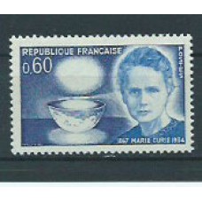 Francia - Correo 1967 Yvert 1533 ** Mnh  Marie Curie