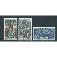 Francia - Correo 1967 Yvert 1537/9 ** Mnh  Personajes históricos