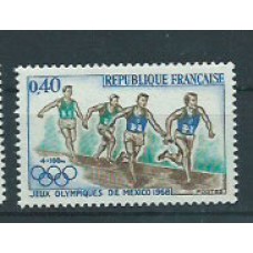 Francia - Correo 1968 Yvert 1573 ** Mnh  Olimpiadas de Méjico