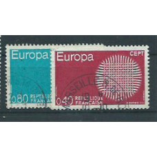 Francia - Correo 1970 Yvert 1637/8 usado   Europa