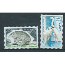 Francia - Correo 1974 Yvert 1819/20 ** Mnh  Fauna