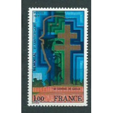 Francia - Correo 1977 Yvert 1941 ** Mnh  Memorial de Gaulle