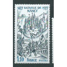 Francia - Correo 1977 Yvert 1943 ** Mnh  Batalla de Nancy