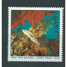 Francia - Correo 1978 Yvert 2005 ** Mnh  Fauna marina