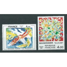 Francia - Correo 1981 Yvert 2168/9 ** Mnh  Pinturas