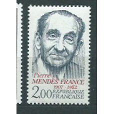 Francia - Correo 1983 Yvert 2298 ** Mnh  Pierre Mendès