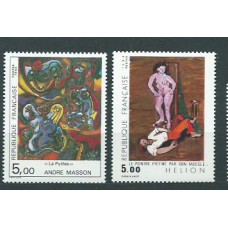 Francia - Correo 1984 Yvert 2342/3 ** Mnh  Pinturas