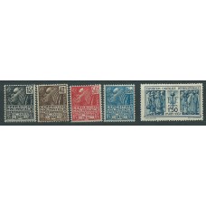 Francia - Correo 1931 Yvert 270/4 * Mh