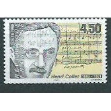 Francia - Correo 1998 Yvert 3163 ** Mnh  Henri Collet músico