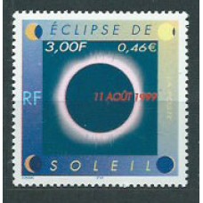 Francia - Correo 1999 Yvert 3261 ** Mnh  Eclipse de sol