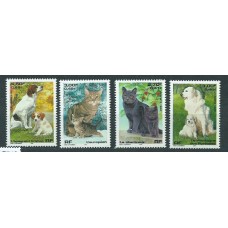 Francia - Correo 1999 Yvert 3283/6 ** Mnh  Fauna perros y gatos