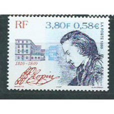 Francia - Correo 1999 Yvert 3287 ** Mnh  Chopin