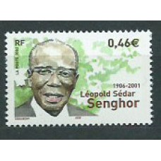 Francia - Correo 2002 Yvert 3537 ** Mnh  Leopoldo Sédar