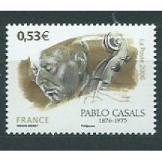 Francia - Correo 2006 Yvert 3941 ** Mnh  Pablo Casals