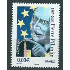 Francia - Correo 2007 Yvert 4078 ** Mnh  Pierre Pflimlin