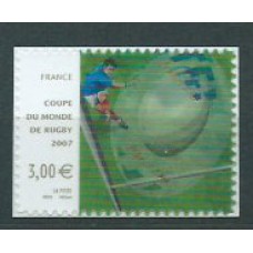 Francia - Correo 2007 Yvert 4080 ** Mnh  Deportes rugby