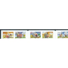 Francia - Autoadhesivos 2007 Yvert 134/8 ** Mnh  Diseños de Nesmes