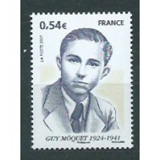 Francia - Correo 2007 Yvert 4107 ** Mnh  Guy Môquet