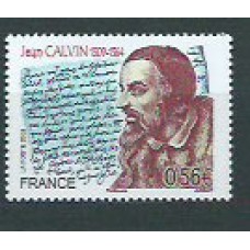 Francia - Correo 2009 Yvert 4356 ** Mnh  Jean Calvin