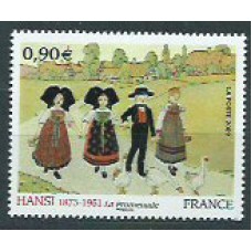 Francia - Correo 2009 Yvert 4400 ** Mnh  Pintura