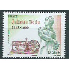 Francia - Correo 2009 Yvert 4401 ** Mnh  Juliette Dodu