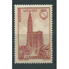 Francia - Correo 1939 Yvert 443 ** Mnh  Catedral de Strasburgo