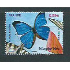 Francia - Correo 2010 Yvert 4497 ** Mnh  Fauna mariposas