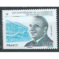 Francia - Correo 2011 Yvert 4561 ** Mnh  Pompidou