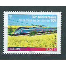 Francia - Correo 2011 Yvert 4592 ** Mnh  Trenes