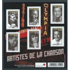 Francia - Correo 2011 Yvert 4605/10 ** Mnh  Artistas de la canción