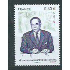 Francia - Correo 2011 Yvert 4628 ** Mnh  Gaston Monnerville